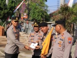 Kapolres Kediri Kota Berikan Reward Punishment Kepada Personel Sat Samapta dan Polsek Jajaran