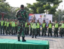 Kodim 0808 Laksanakan Apel Gelar Dalam Rangka Kesiapan Pam Pilkada Serentak Tahun 2024 Di Wilayah Blitar