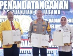 Polda Jatim Tandatangani MoU dengan BKKBN dan Unidha Cegah Stunting Wujudkan Generasi Unggul
