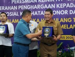 RSPAL dr Ramelan Beri Penghargaan Kominfo Jatim Sebagai Media Partner