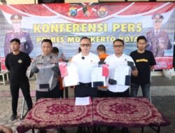 Gerak Cepat , Polres Mojokerto Kota Berhasil Amankan Komplotan Penggelapan Mobil