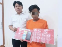 Polres Tanjung Perak Amankan Seorang Pengedar Narkotika Jenis Sabu Sistem Ranjau