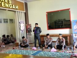 Binrohtal Rutin, Polres Aceh Tengah Gelar Pengajian Alquran Dilanjutkan Tausyiah