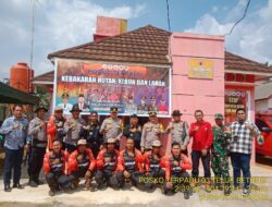 Kapolres Banyuasin Lakukan Kunker Ke -Polsek Pulau Rimau dan Kunjungi Posko Terpadu 03 Karhutla Teluk Betung