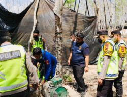 Sub Satgas Gakkum Ilegal Drilling dan Illegal Refinery Musi Banyuasin Langsung Bertindak, Tutup 93 Sumur.