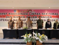 Kapolres Ogan Ilir Pimpin Rapat Koordinasi Lintas Sektoral dan Bimtek Operasi Mantap Praja Musi 2024