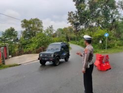 Antisipasi Guantibcarlantas Libur Ahir Pekan Ini, Satlantas Polres Aceh Tengah Gelar Patroli Dan Pengaturan Di Lokasi Wisata