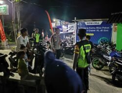 Antisipasi BaLi, Polres Ngawi dan Polsek Jajaran Patroli Blue Light