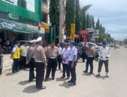 Korlantas Polri supervisi Kawasan Tertib.lalu lintas dalam wilayah Hukum Polres Bireuen