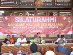 Kapolres Majalengka Gelar Silaturahmi Bersama Media TV/Online dan Influencer