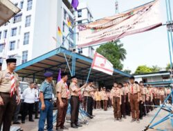 Motivasi Kak Jefridin Iring Langkah Anggota Kwarran Batuampar Taklukkan Halang Rintang