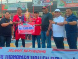 Peusangan VC, Di Bawah Asuhan Camat Teguh Mandiri Putra Berhasil Meraih Juara I Turnamen Bola Voli Piala Bupati Bireuen.