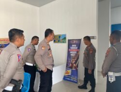 Pastikan Pelayanan Prima, Wakapolres Aceh Tengah Cek Ruang Pelayanan Publik