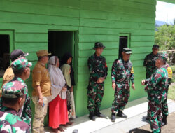 Tim Wasev Mabes TNI Kunjungi Lokasi TMMD ke-121 Kodim 0106/Ateng
