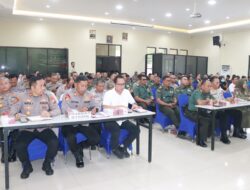 Polres Malang Tegaskan Netralitas TNI-Polri saat Rakor Lintas Sektor Pengamanan Pilkada Serentak 2024