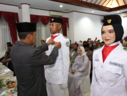 Pemko Lhokseumawe Kukuhkan 35 Anggota Paskibraka