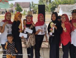 Dalam Rangka Menyambut HUT RI Yang Ke 79, Pemerintah Desa Tri Karya Mulya Menggelar Bermacam Macam Lomba