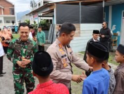 Sambut HUT RI Ke- 79, Kapolres Aceh Tengah Dan Forkopimda Anjang Sana Ke LVRI dan Yayasan Hingga Korban Kebakaran