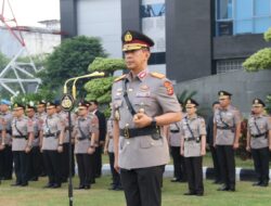 Kapolda Sumsel Irjen Pol A.Rachmad Wibowo,SIK Pimpin Upacara Hari Juang Polri ke-79 Tahun 2024