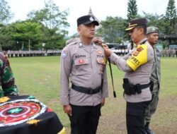 Kapolres Aceh Tengah Pimpin Apel Gelar Pasukan Ops Mantap Praja Seulawah 2024