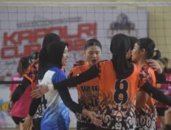 Tim Voli Putri Polda Sulteng Juara Zona 6, Petik Kemenangan Beruntun