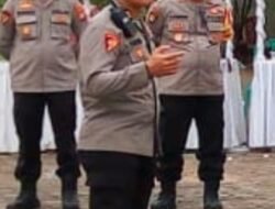 Kabag OPS AKP Yandri C., Akip SH.,MH.Polres Belitung Timur Kawal Pendaftaran Hari Ke 2 Calon Bupati Dan Wakil Bupati 
