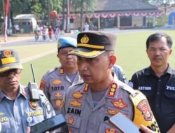 530 Personil Gabungan Amankan Pendaftaran Cakada di KPU Kota Tangerang