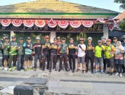 Jumat Sehati,TNI Jajaran Kodim 0812/Lamongan Bersama ISSI Kabupaten Lamongan Gowes Bareng