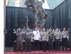 Monumen Knalpot di Resmikan Kapolrestabes Bersama Walikota Surabaya