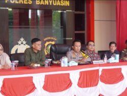 Polres Banyuasin Gelar Pelatihan TFG dan Simulasi Pam TPS Dalam Rangka Operasi Mantap Praja Musi 2024