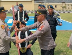 Gladi Kotor Farrell Parade Sertijab Kapolda Sumsel Berlangsung Lancar Dalam Rangka Serah Terima Jabatan Kapolda Sumsel