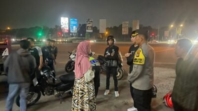Gabungan Polresta Barelang dan Polsek Jajaran, Lakukan Cipta Kondisi Amankan 131 Unit Sepeda Motor