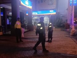 Sat Samapta Polres Karangasem, Tingkatkan Kegiatan Patroli Blue Light Patrol Sambangi Kancab BRI Amlapura