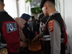 141 Personel Polres Aceh Timur Amankan Pengambilan Sumpah/Janji Anggota DPRK
