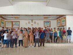 Babinkamtibnas Polsek Mesuji Timur Melaksana Kan Giat Cooling System Kepada Aparatur DesaTanjung Mas Jaya