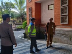 Ops Mantap Praja Agung 2024, Kasubsatgas Obyek Penting Laksanakan Pengamanan di DPRD