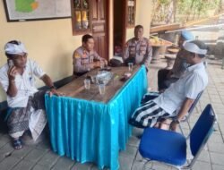 Antisipasi Gangguan Kamtibmas Jelang Pilkada 2024, Kapolsek Kubu Giat Safari Kamtibmas.