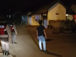 “Blue Light Patrol” Polsek Bebandem, Cegah Gangguan Kriminalitas Pada Jam Rawan