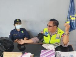 Satgas Dokkes Polres Karangasem, Laksanakan Pemeriksaan Kesehatan Personil Operasi Mantap Praja Agung 2024