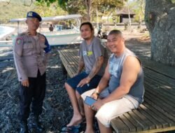 Kaur Bin Ops Polairud, Himbau Para Wisatawan, Ciptakan Keamanan Obyek Wisata