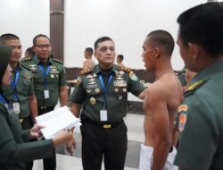 Pangdam Iskandar Muda Pimpin Sidang Pantukhir Calon Bintara TNI AD Reguler Tahun 2024.