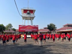 Tingkatkan Kesehatan dan Kebugaran Tahanan, Lapas Pemuda Tangerang Laksanakan Senam Bersama dan Bagikan Vitamin