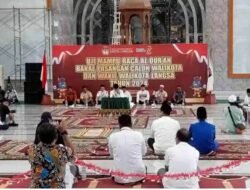 Komisi Independen Pemilihan Kota Langsa melaksanakan Uji Mampu Baca Alquran.
