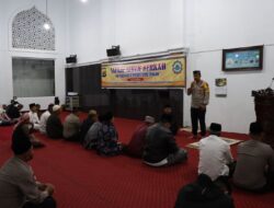 Kolaborasi IAIN Dan Polres Aceh Tengah Gelar Safari Subuh Berkah Di Masjid Jami’ Sabilillah, Ini Pesan Kapolres