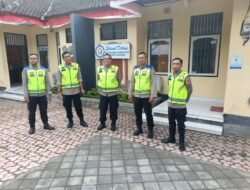 Satgas Preventif Polres Karangasem, Amankan Kantor Bawaslu dalam Pilkada Serentak 2024