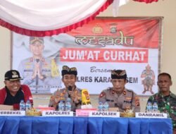 Kapolres Karangasem Gelar “Jum’at Curhat” Bersama Nelayan Yeh Malet
