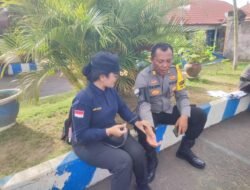 Sidokkes Polres Karangasem, Laksanakan Pemeriksaan Kesehatan Personil Pada Operasi Mantap Praja Agung 2024