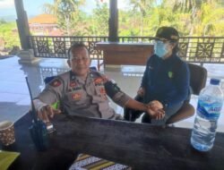 Satgas Dokkes Laksanakan Pemeriksaan Kesehatan pada Personil, Yang Melaksanakan Penjagaan di Kantor DPRD Kabupaten Karangasem