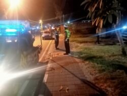 Blue Light Patrol Polsek Padangbai, Untuk Jaga Situasi Wilayahnya Tetap Kondusif