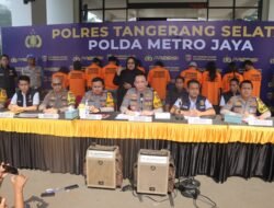 Tim Gabungan Polres Tangerang Selatan Berhasil Ungkap Beberapa Kasus, Diantaranya Kasus Curanmor